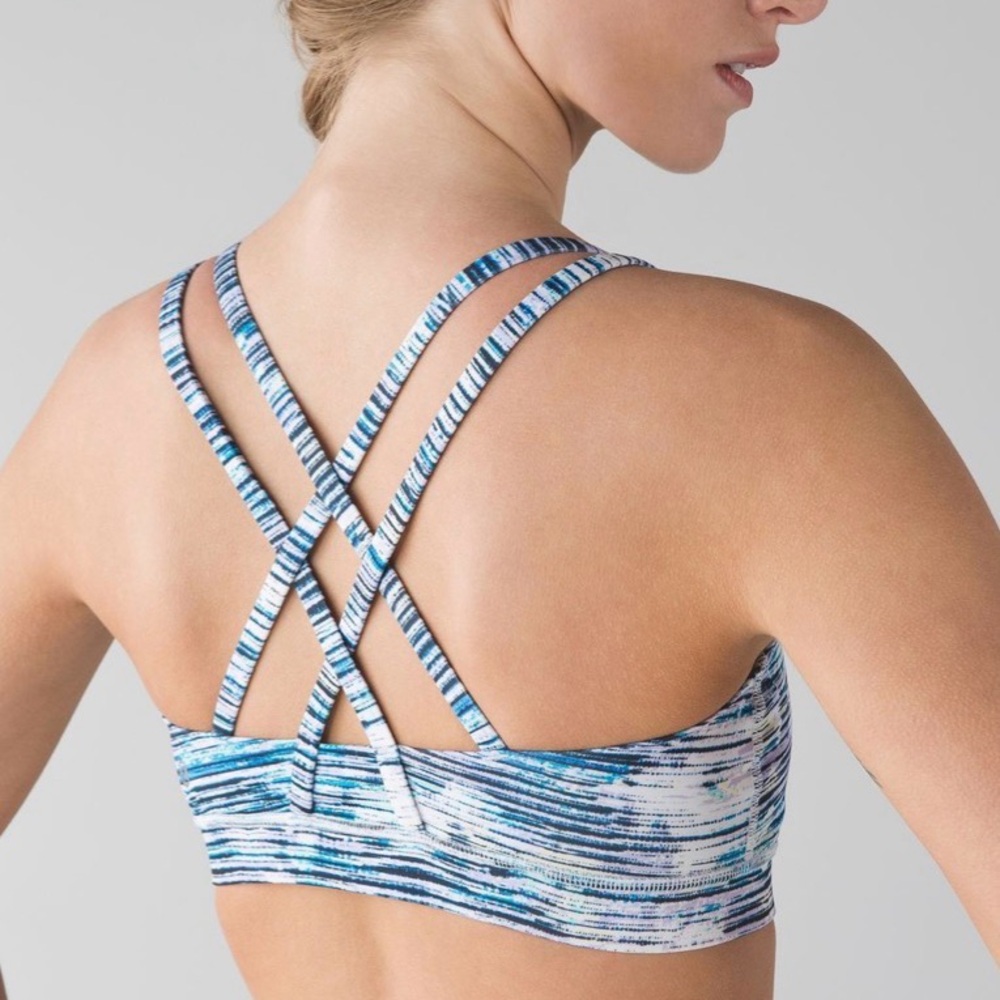 Lululemon Energy Bra Blurry Belle Multi